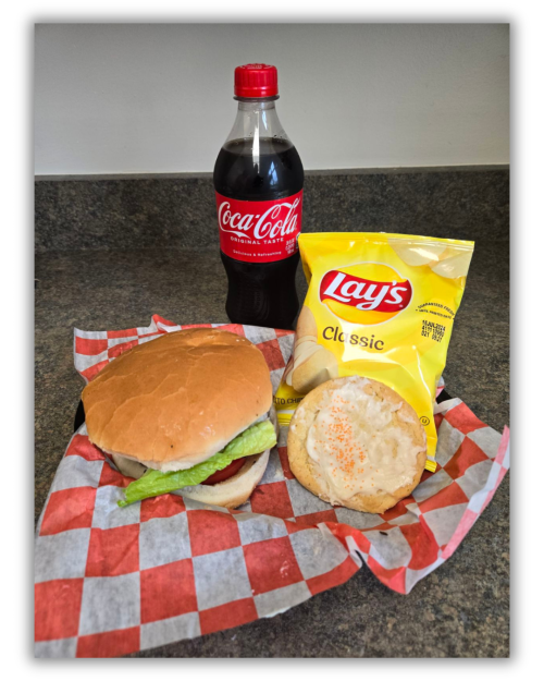 Wednesday burger basket lunch special